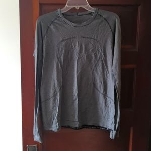 Lululemon Long sleeve striped top